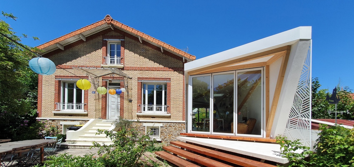 EXTENSION DE MAISON CHAMPIGNY 2