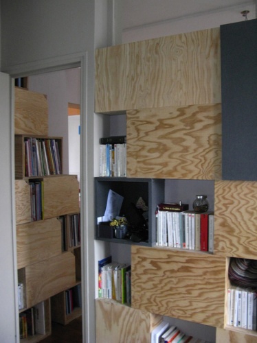 Rnovation et rorganisation d'un appartement classique : chambre adulte