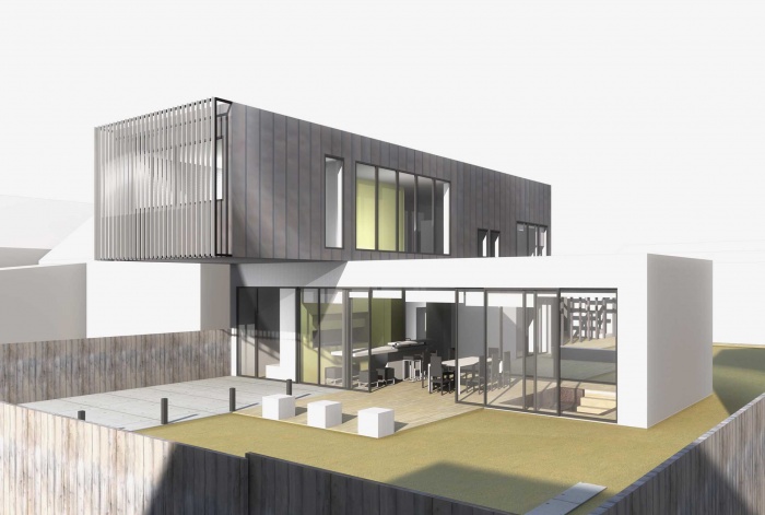 Maison contemporaine à Tigery (91)