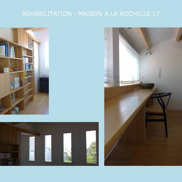 REHABILITATION D'UNE MAISON A LA ROCHELLE 17 : LA ROCHELLE FICHE 2