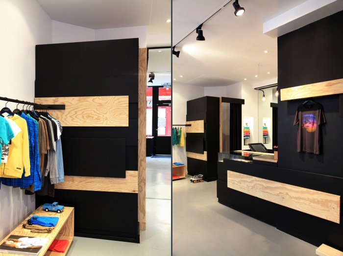 Amnagement intrieur d'une boutique de mode : shop4et5