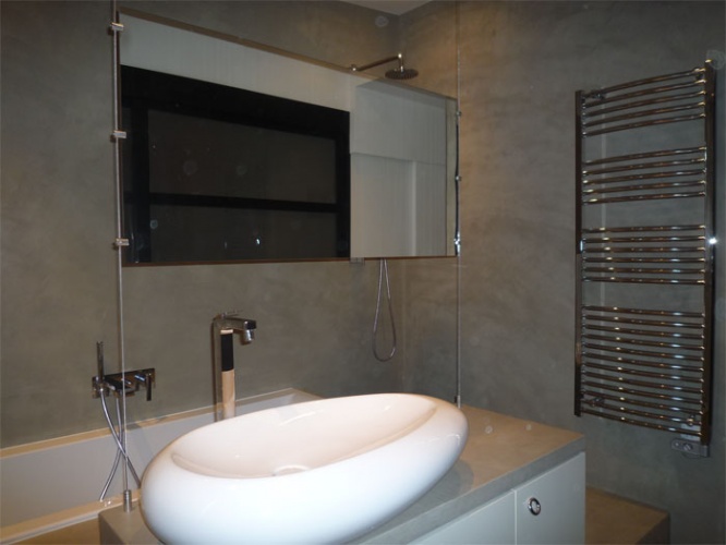 Maison Loft  Bagneux : salle de bain - vue2