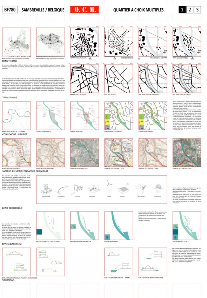 EUROPAN 11 - PROJET PRIME - QCM : F-GAUDIN-EUROPAN11-QCM-PLANCHE-1