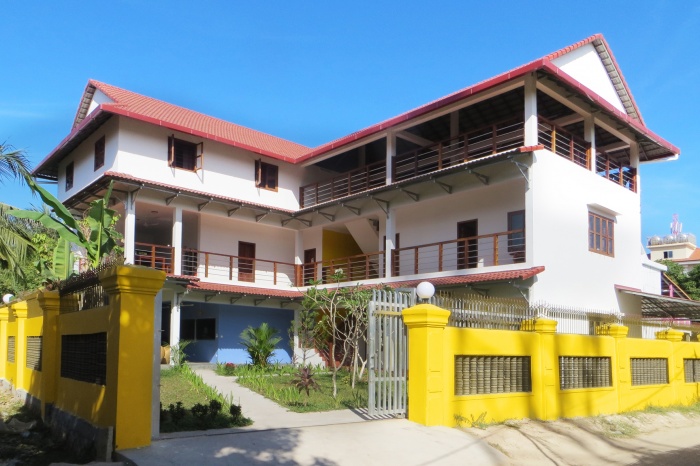 Construction d'une école avec atelier de pâtisserie à Angkor (Cambodge)