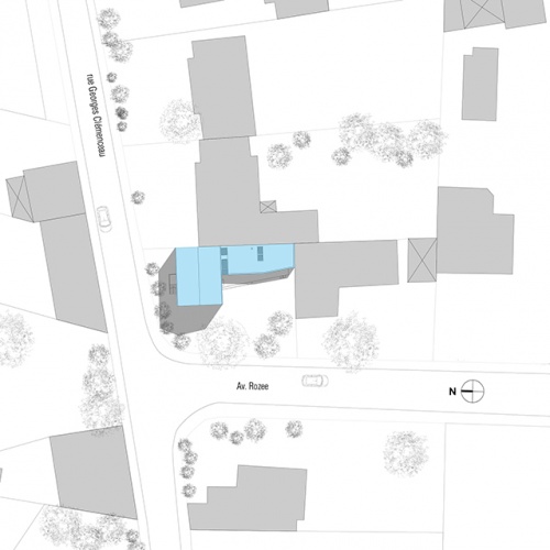 Extension n2 : SAN - Plan Masse 1-500