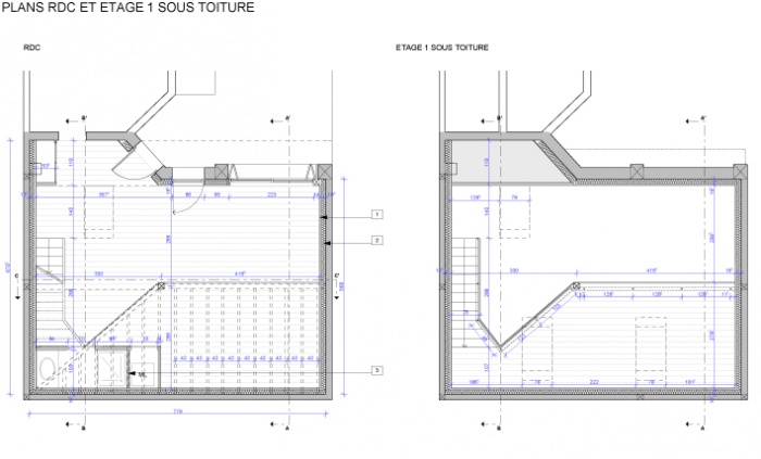 Rnovation et surlvation d'un pavillon : 5