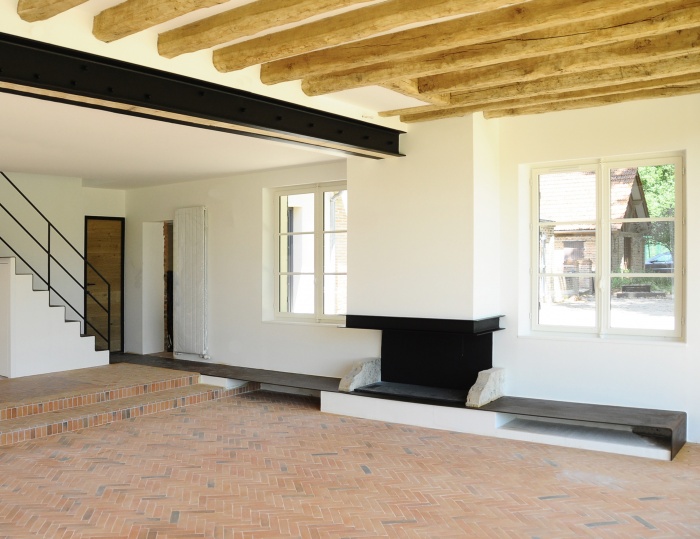 Réhabilitation d'une résidence secondaire : Renovation Maison Sologne M2 - 4