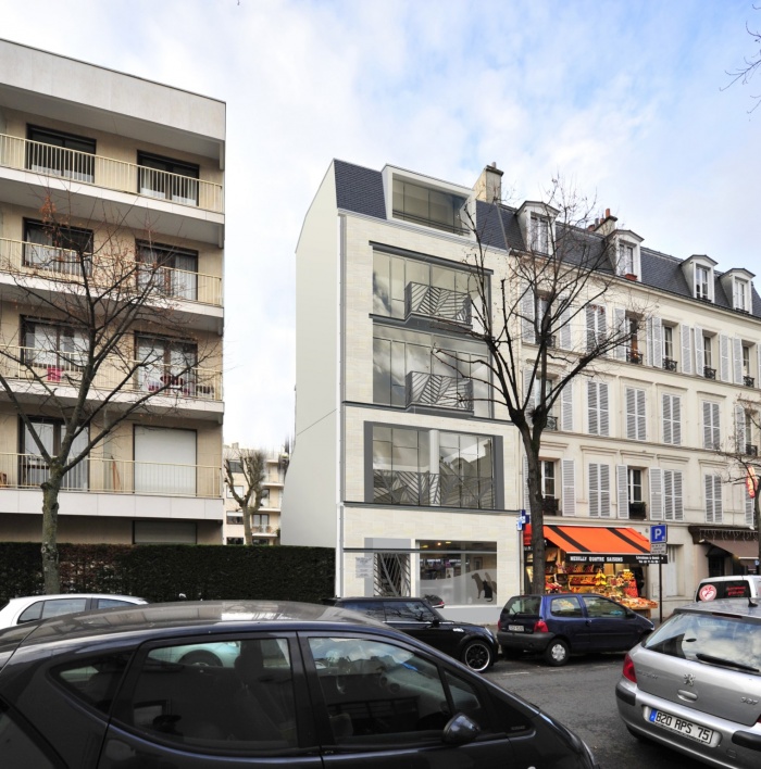 Surélévation maison de ville