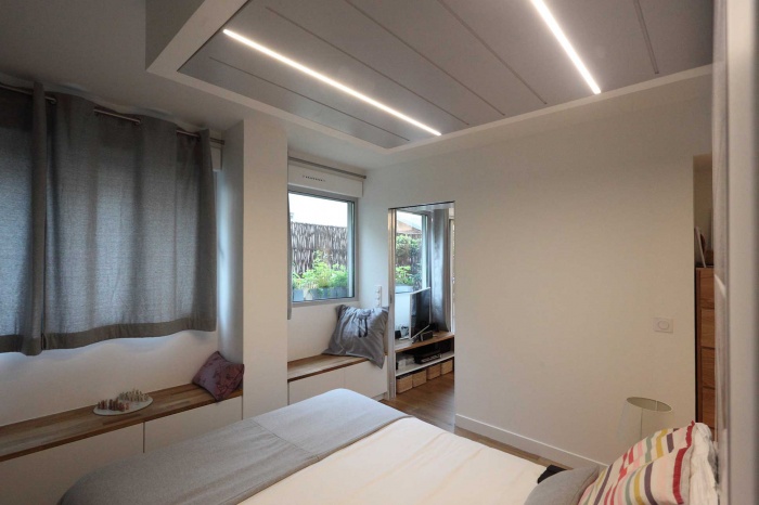 Transformation d'un plateau de bureaux en un appartement familial : 11