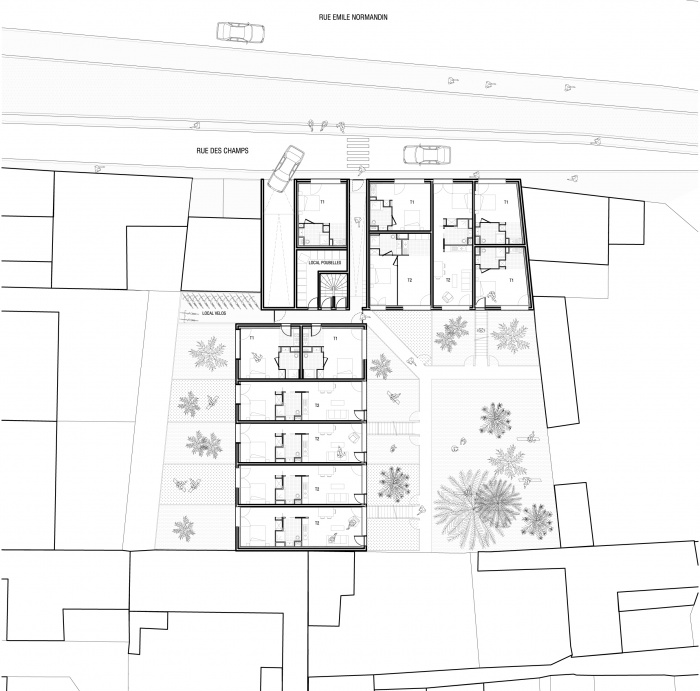 logements - : TAS-plan